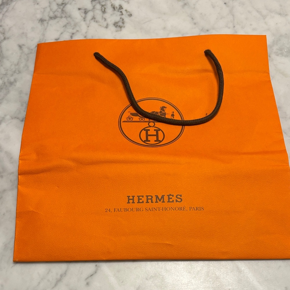 Hermes Vibrant Orange Tote
